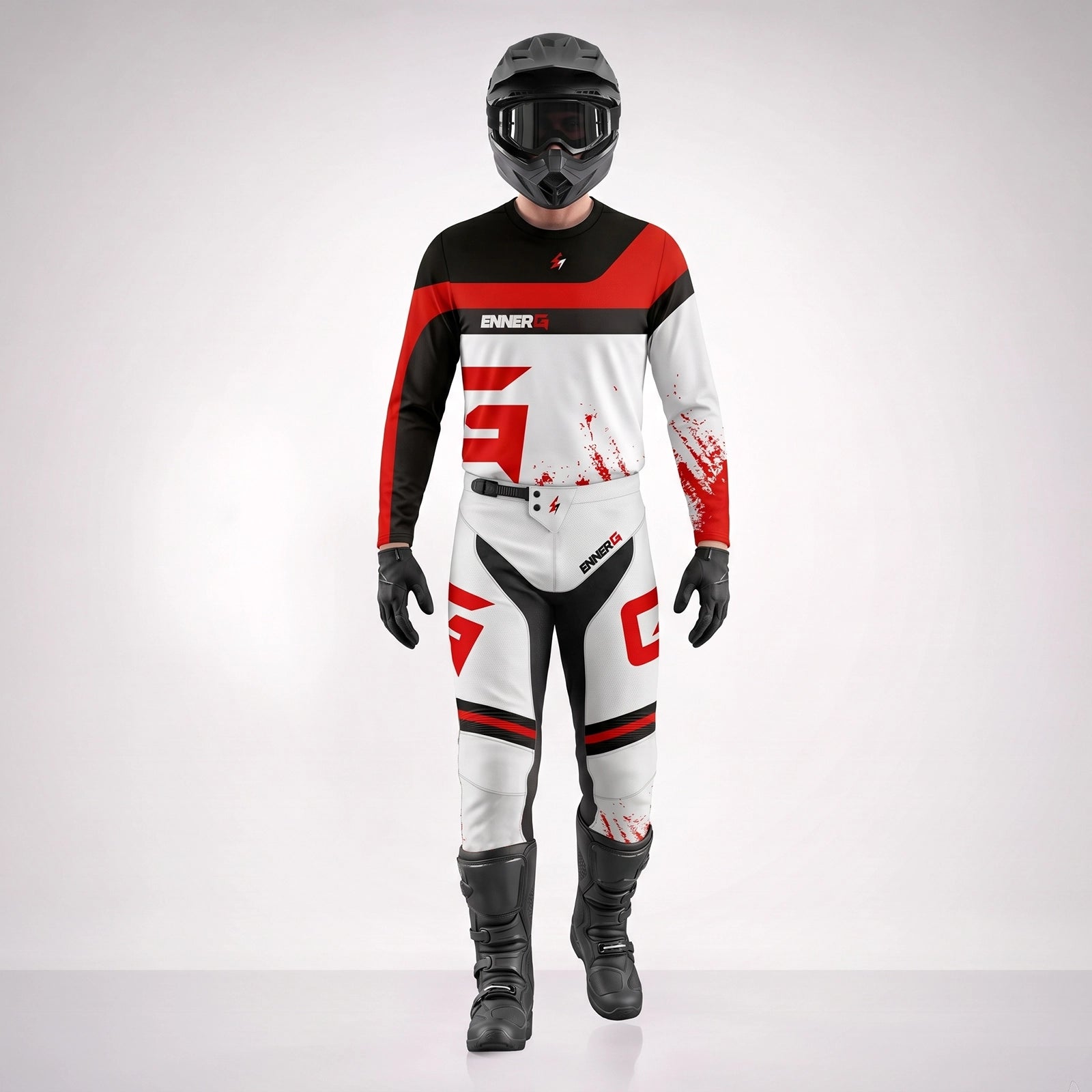 Custom Apex Red Performance Motocross Jersey