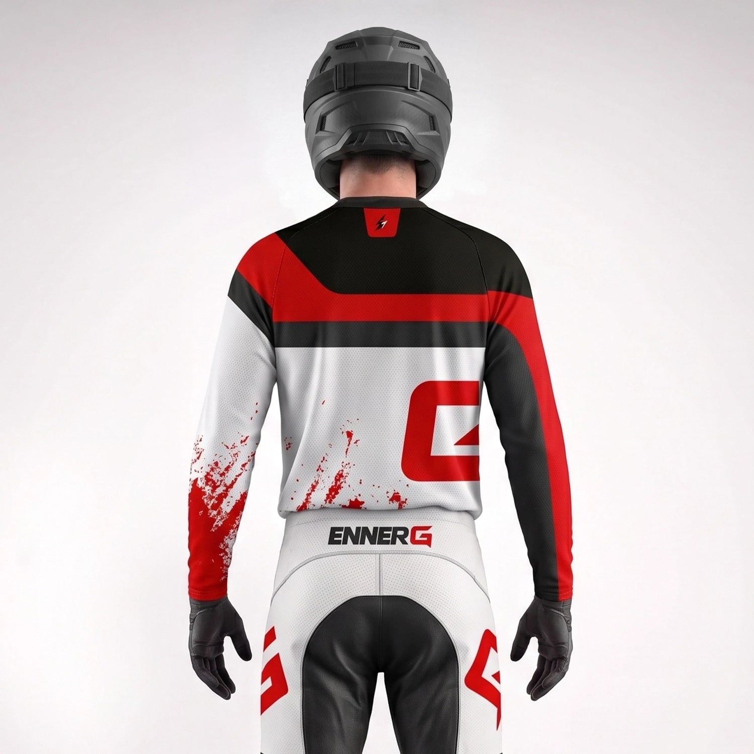 Custom Apex Red Performance Motocross Jersey