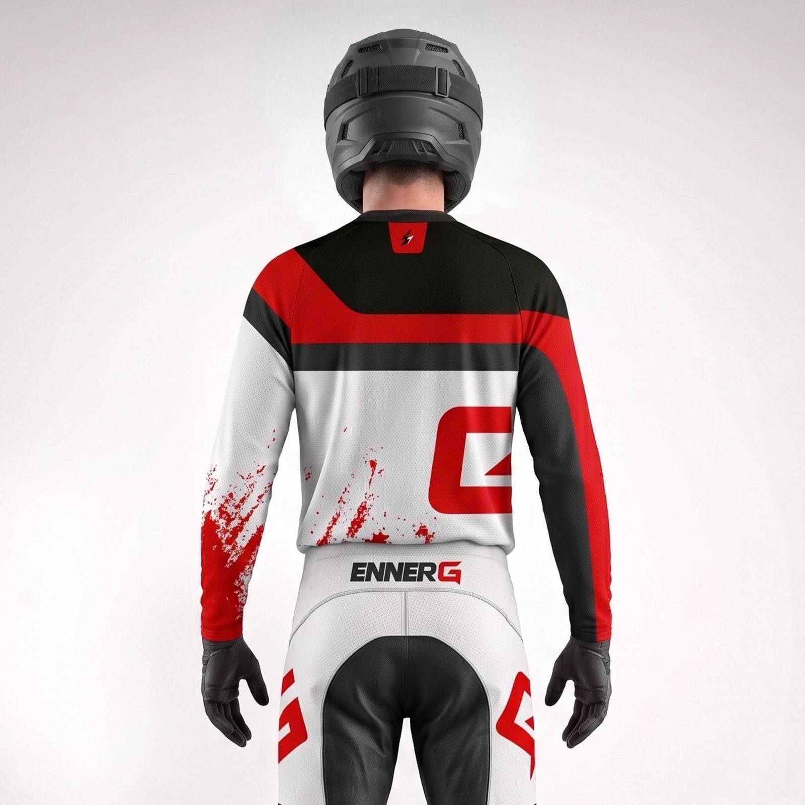 Custom Apex Red Performance Motocross Jersey