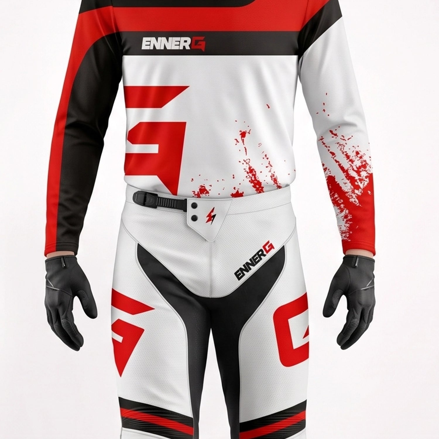Custom Apex Red Performance Motocross Jersey