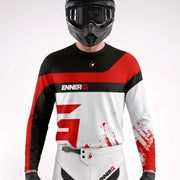 Custom Apex Red Performance Motocross Jersey