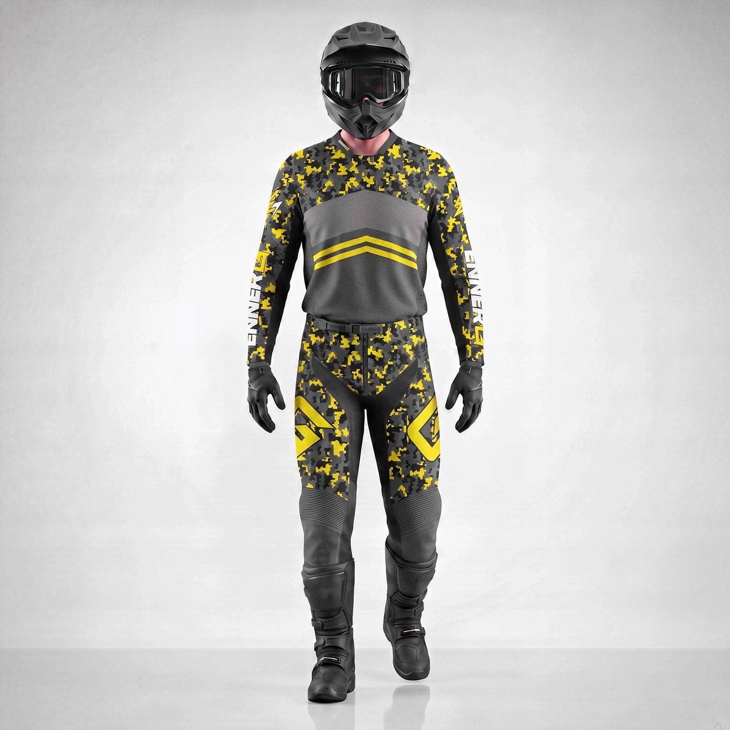 Custom Krypton Camo Motocross Pants
