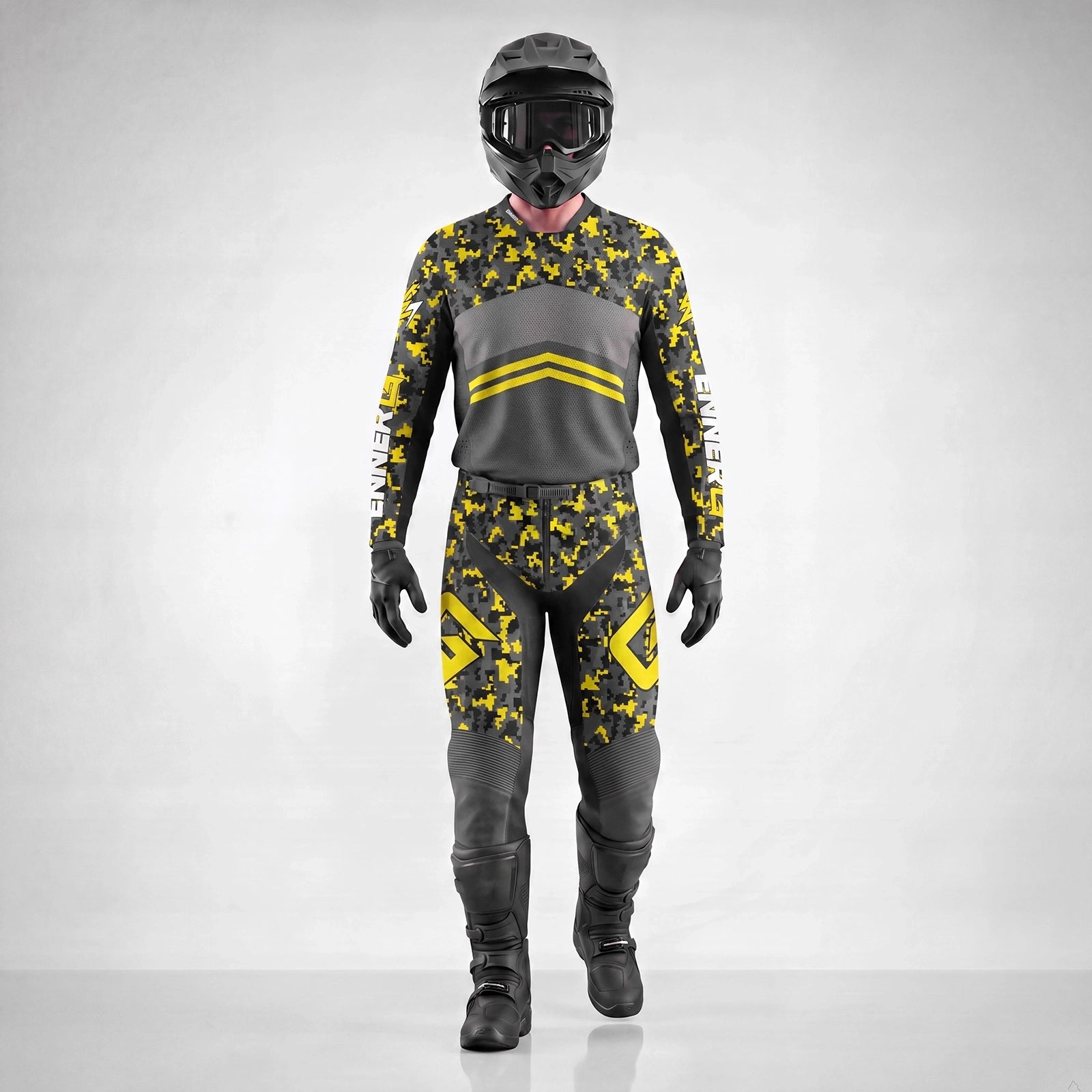 Custom Krypton Camo Motocross Jersey