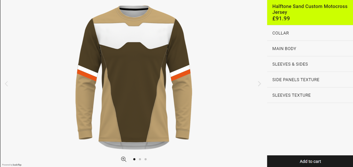 EnnerG custom motocross kit live designer